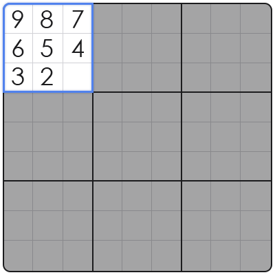 sudoku 6x6 easy
